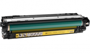 Картридж HP CE742A / 307A , ЖЕЛТЫЙ