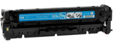 Картридж HP CE411A / 305A , СИНИЙ