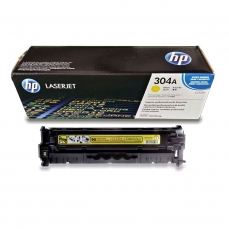 Картридж HP CC532A / 304A , ЖЕЛТЫЙ